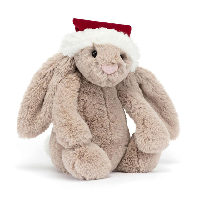 Bashful Christmas Bunny Soft Toy