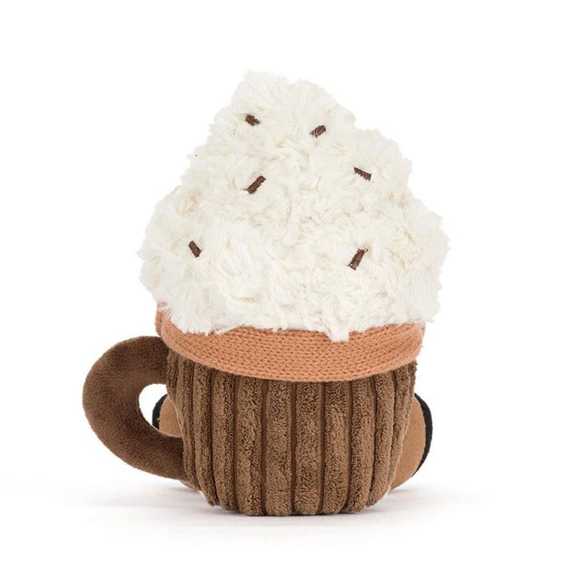 Jellycat Amuseables Scarffles Hot Chocolate Back Facing
