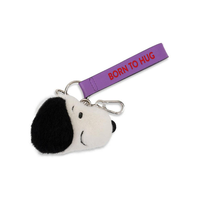 Snoopy Fuzzy Cream Bag Charm