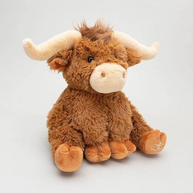 Small Horny Highland Coo Soft Toy
