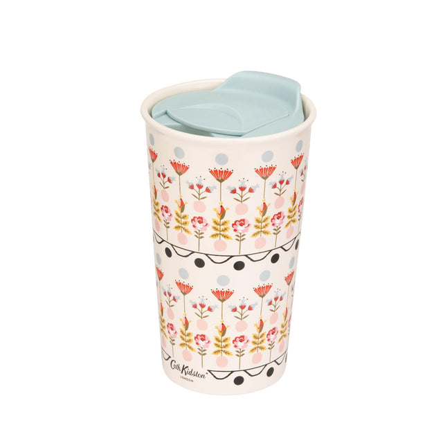 Cath Kidston Retro Floral Ceramic Travel Mug