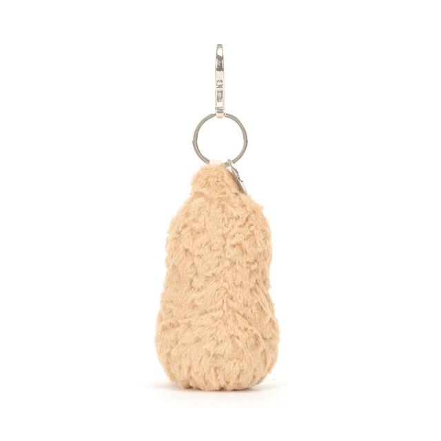 Jellycat Amuseables Peanut Bag Charm Back View