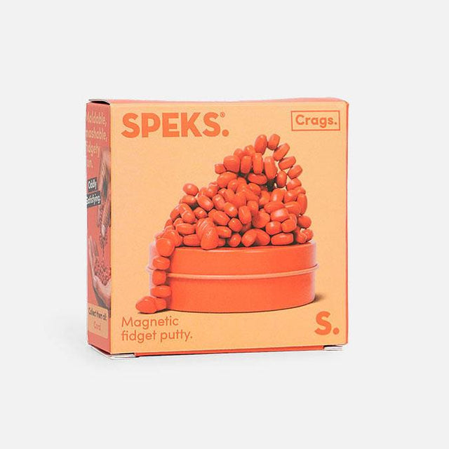 Coral Mini Matte Crags Magnetic Fidget Putty