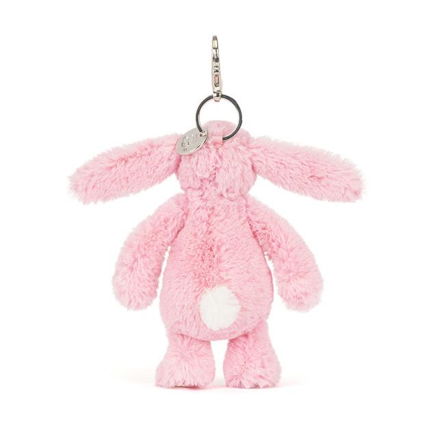 Jellycat Blushkin Blossom Bunny Bag Charm Back Facing