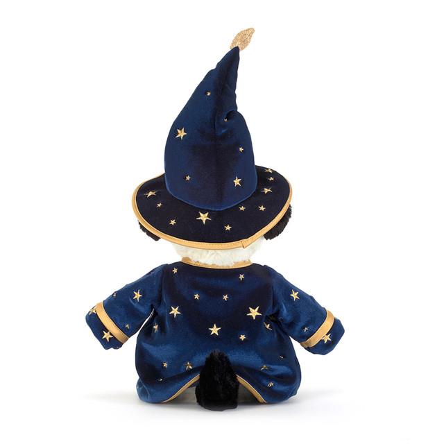 Jellycat Rufferty Puppy Wizard Original Back Facing