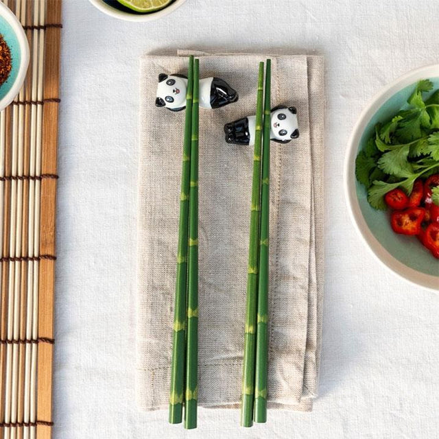 Panda Chopsticks and Rests