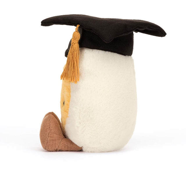 Jellycat Amuseable Boiled Egg Graduation Soft Toy Side View