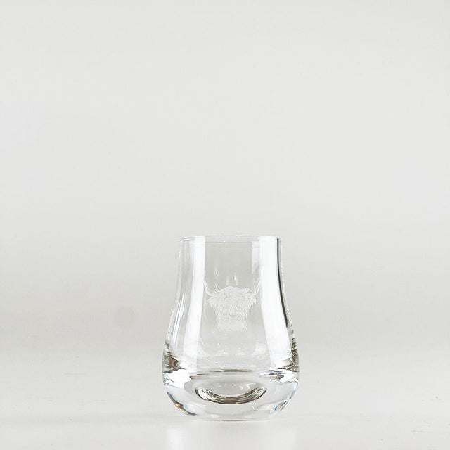 Highland Cow Perfect Measure Tasting Glass