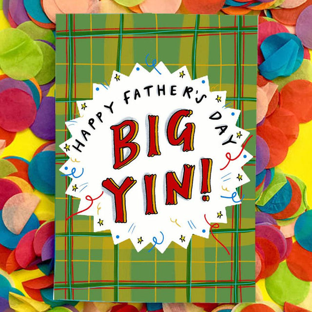 Happy Fathers Day Big Yin Greeting Card
