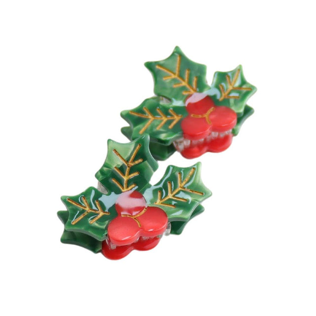 Mini Holly Hair Claw Clips