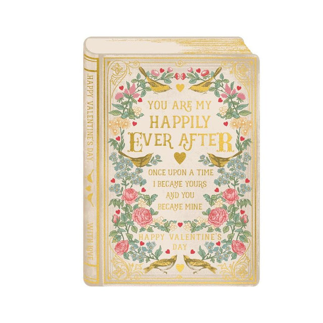 Storybook Happily Ever After Valentine's Day Card