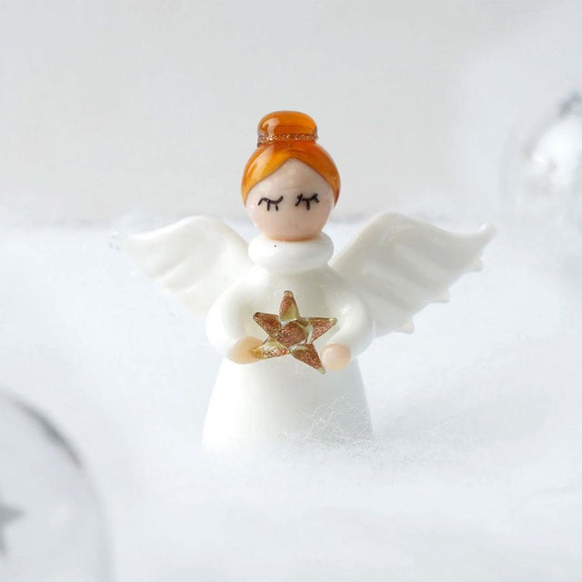 Mini Glass Angel Figurine