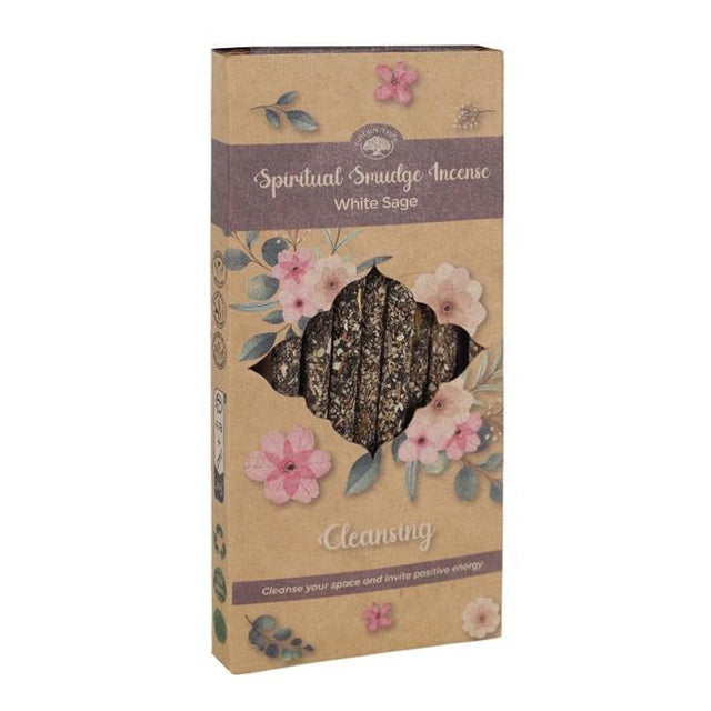 Short White Sage Smudge Incense Sticks Set