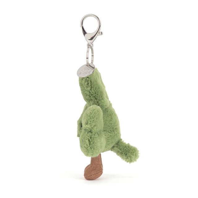 Jellycat Amuseables Siofra Shamrock Bag Charm Side Facing