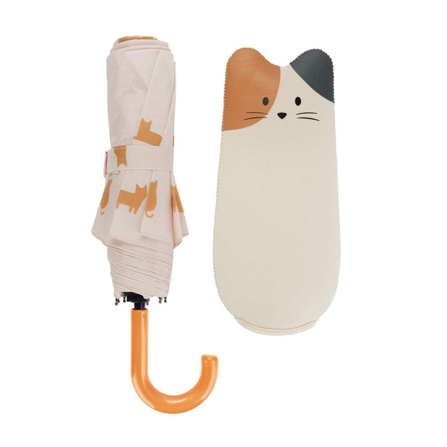 Calico Cat Umbrella Close Up