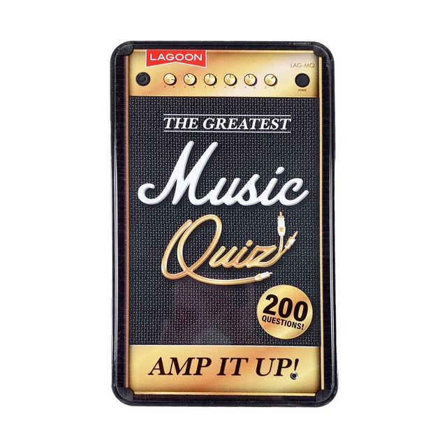 Music Quiz Trivia Tin