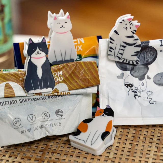 Cat Bag Clips Set