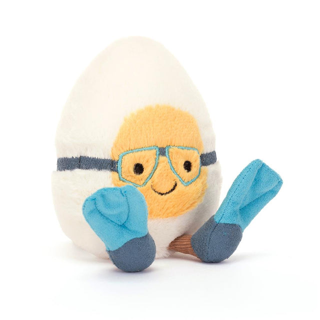 Jellycat Amuseable Boiled Egg Scuba Soft Toy