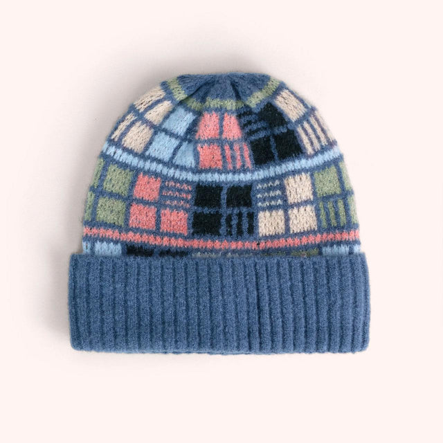 Denim Blue Mix Dani Beanie Hat