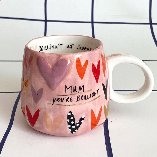 Mum You're Brilliant Ceramic Mug