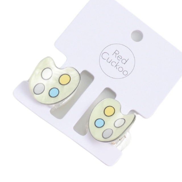 Painting Board Claw Hair Clips