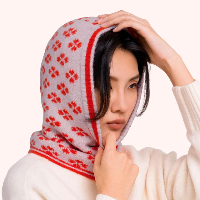 Pink and Orange Roxy Snood