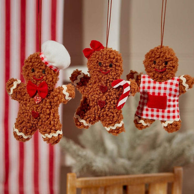 Gingerbread Man Hanging Decoration 