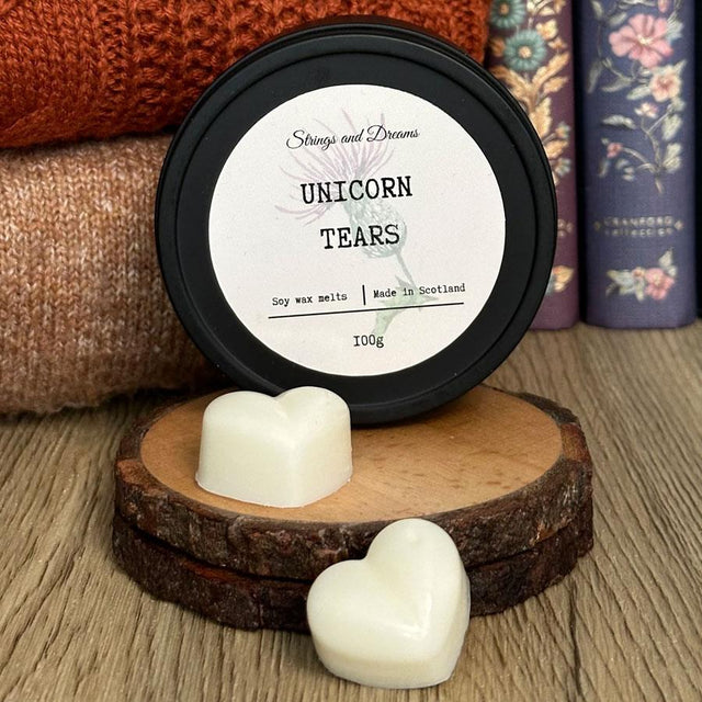 Strings & Dreams Unicorn Tears Wax Melts in Tin