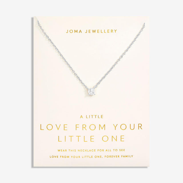 Joma Jewellery Love From Your Little One Pendant Necklace on Card