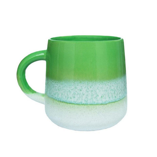 Mojave Glaze Grass Green Ceramic Mug