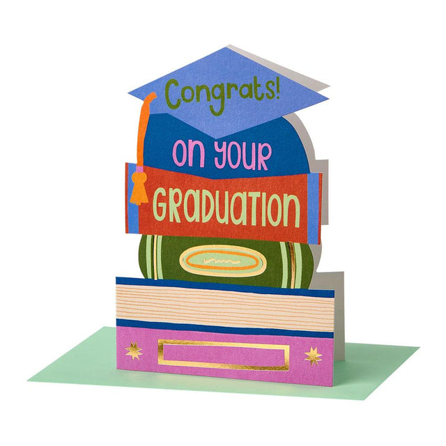 Congrats on Your Graduation Grad Cap Card