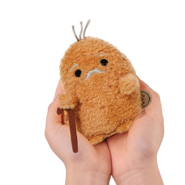 Grandpa Ricespud Mini Sitting Plush in Hands