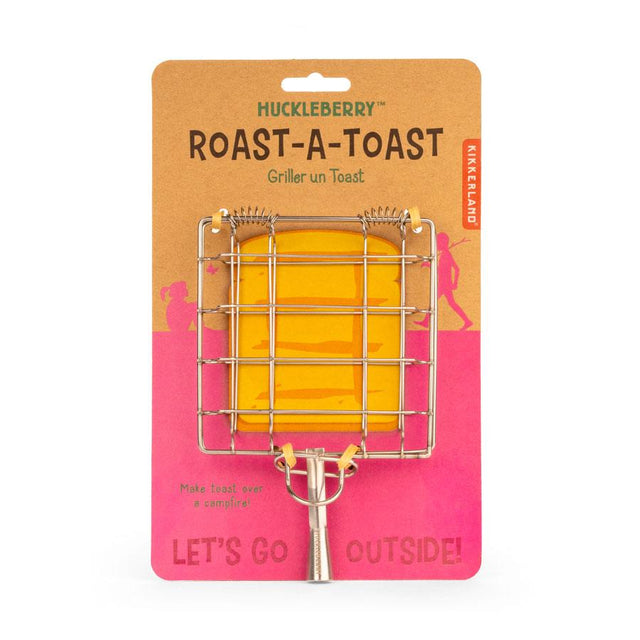 Kikkerland Roast a Toast Campfire Grilling Cage