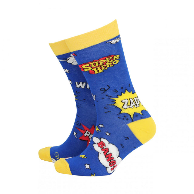 Superhero Men's Bamboo Socks