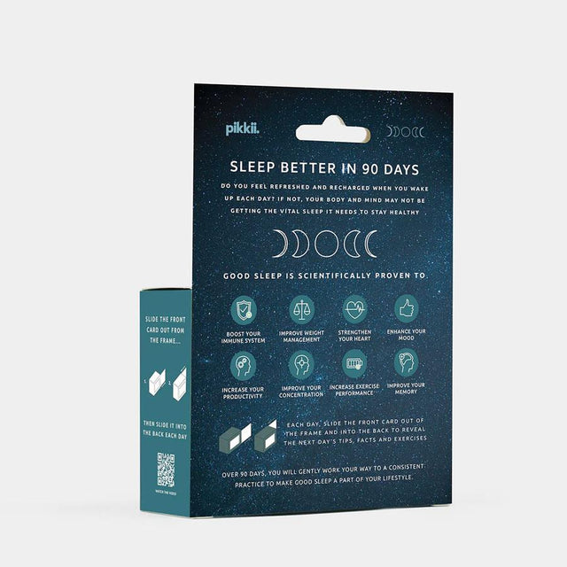 Better Sleep in 90 Days Card Slide Box