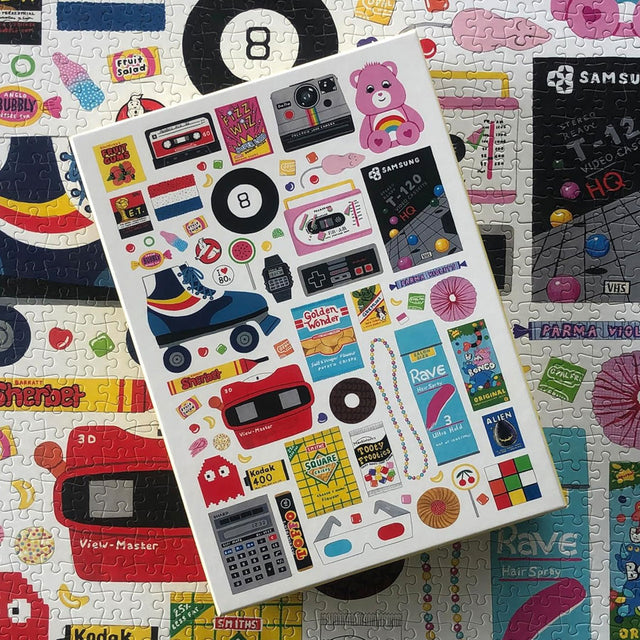 In the 80s 1000 Pieces Jigsaw Puzzle
