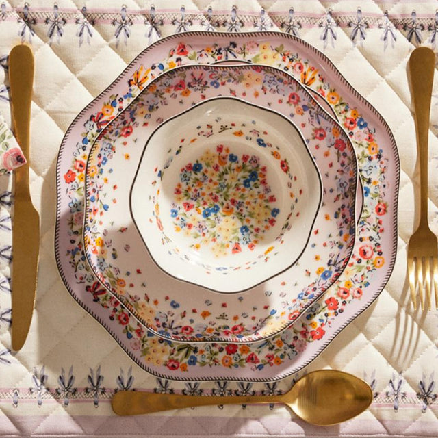 Harmony Ditsy Floral 12 Piece Dinner Set