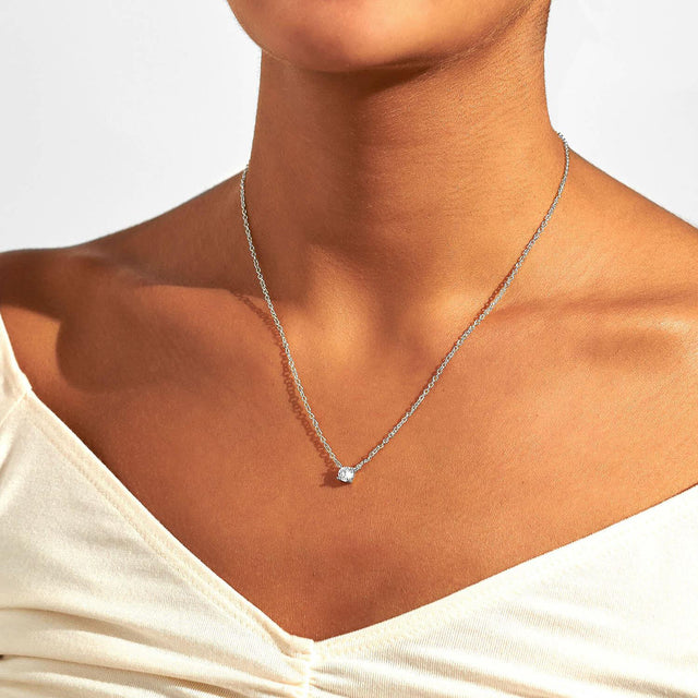 Joma Jewellery Love From Your Little One Pendant Necklace on Model