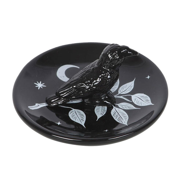 Raven Gothic Trinket Dish