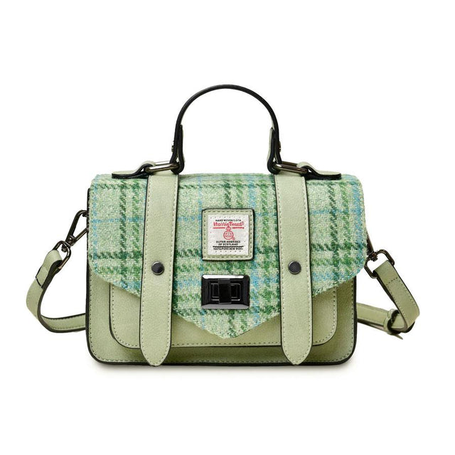 Mint Check Mini Satchel Bag