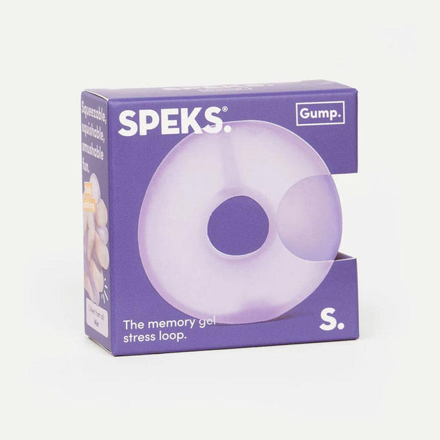 Mist Purple Gump Loop Memory Gel Stress Ball