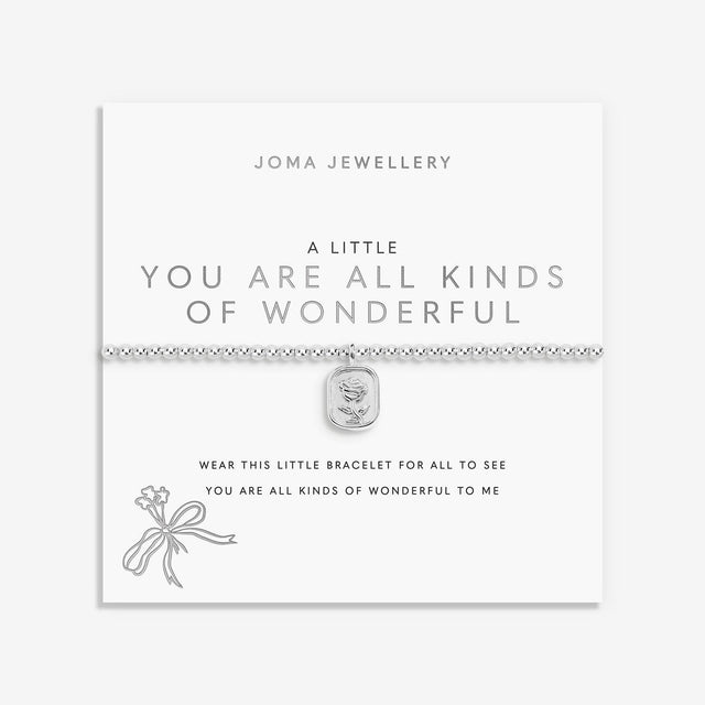 A Little You Are All Kinds Of Wonderful Charm Bracelet