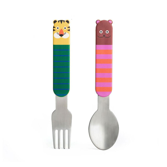 Munch Mates Kids Fork & Spoon Set