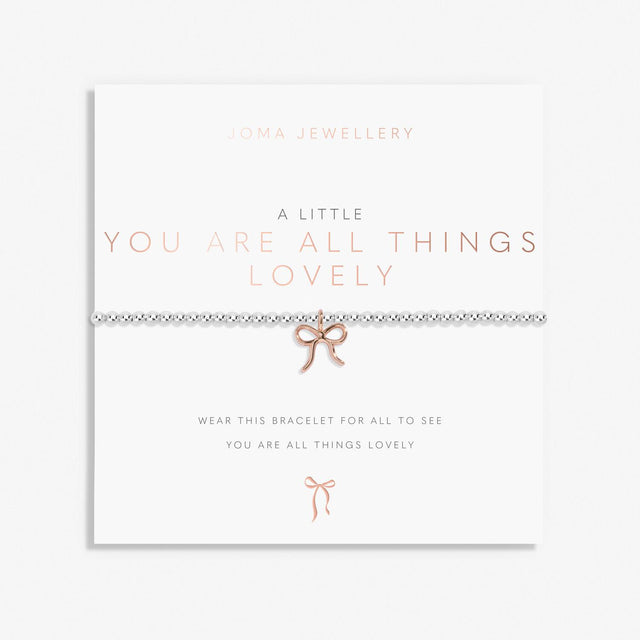 Joma Jewellery A Little You Are All Things Lovely Charm Bracelet