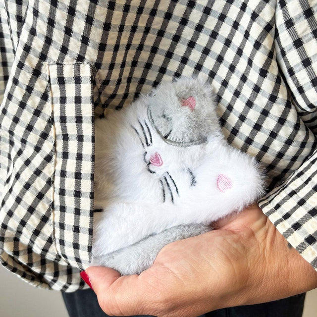 Cat Hand Warmer Close Up