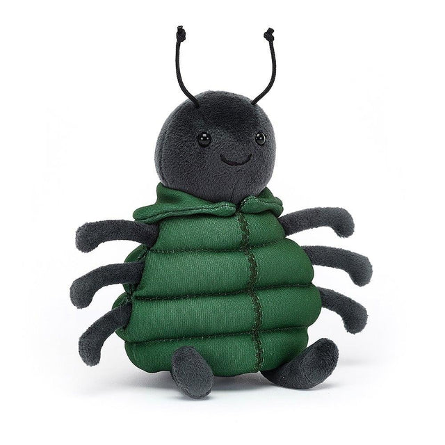 Anoraknid Black Spider Soft Toy