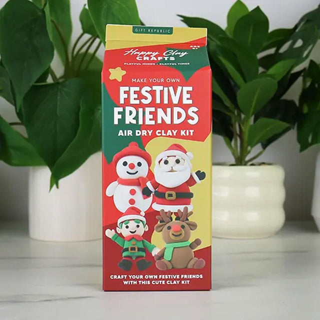 Festive Air Dry Clay Kit