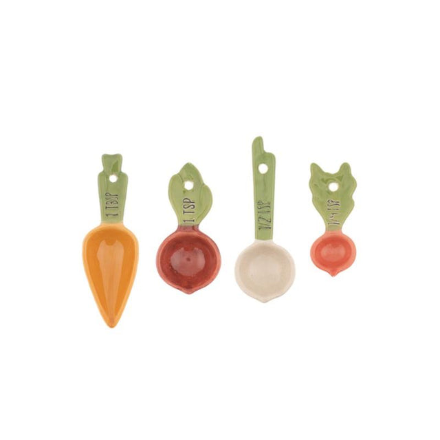 Vegetable Measuring Spoons Close Up