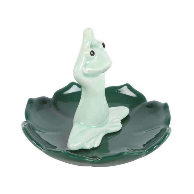 Yoga Frog Incense Stick Holder