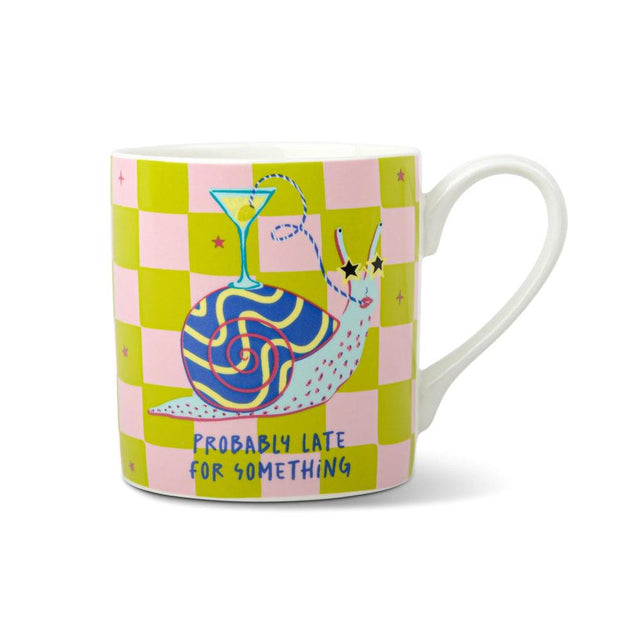 Probably Late for Something Ceramic Mug